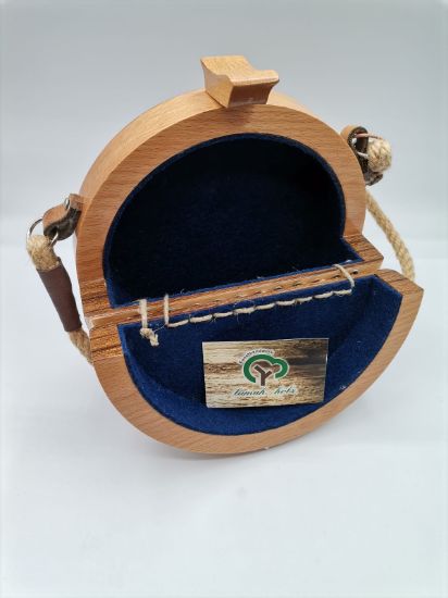 Picture of Holz-Rundtasche