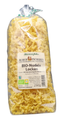 Picture of Bio Hartweizennudeln Locken mit Ei (250g)