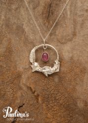 Picture of Kettenanhänger mit Turmalin pink und Sterling-Silber