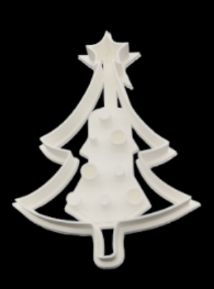 Picture of Christbaum mit Kugeln Keksausstecher