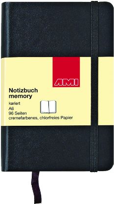 Bild von Notizbuch Memory A6 kariert 96 Seiten