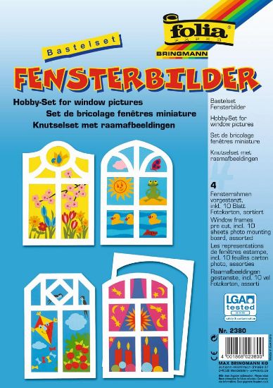 Bild von Fensterbilder Hobby-Set