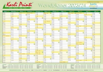 Bild von Schul-Jahres-Wandkalender