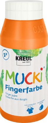 Bild von MUCKI Fingerfarbe Orange 750 ml