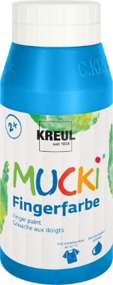 Bild von MUCKI Fingerfarbe Blau 750 ml