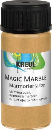 Bild von Magic Marble - Marmorierfarbe gold