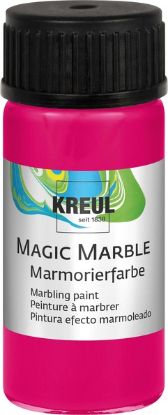 Bild von Magic Marble - Marmorierfarbe neon pink