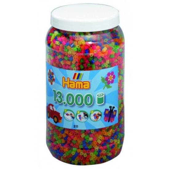 Picture of Hama Bügelperlen Dose Transparent 13000 Stück