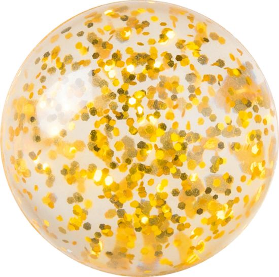 Picture of Gummiball Glitzer - gold