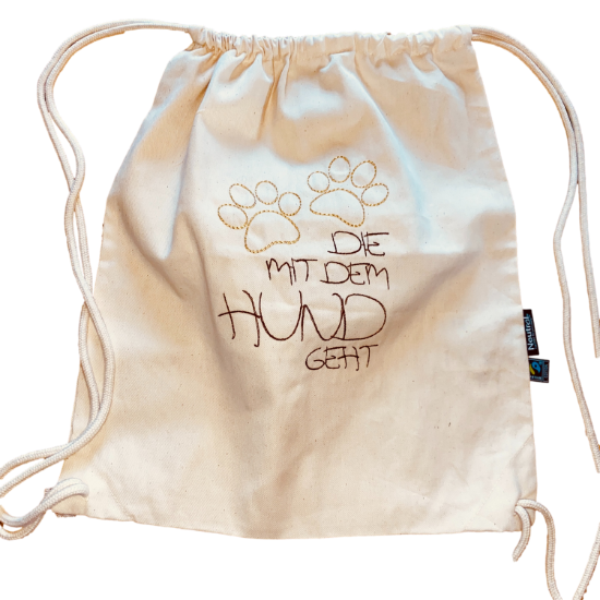 Bild von Gym Bags für Hundefreunde aus Bio-Baumwolle – nachhaltig & stylisch!