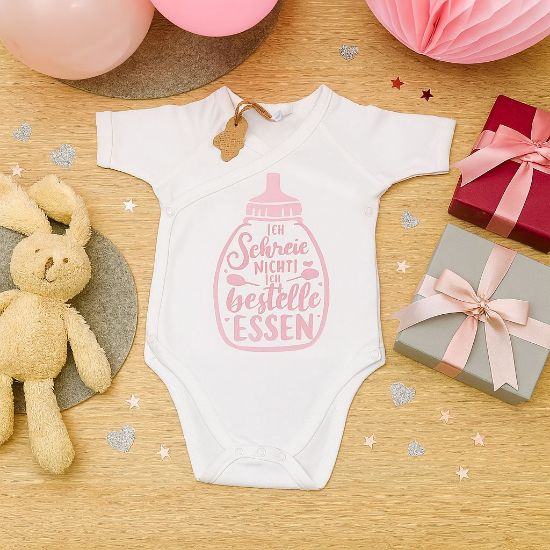 Bild von Herziger Wickelbody, bedruckt