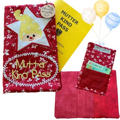 Show details for Handgemachte Mutter-Kind-Pass Hülle – liebevoll und praktisch Picture of Handgemachte Mutter-Kind-Pass Hülle – liebevoll und praktisch