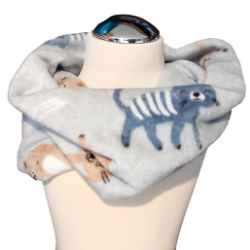 Bild von Kuschelige Loop-Schals aus Wellnessfleece