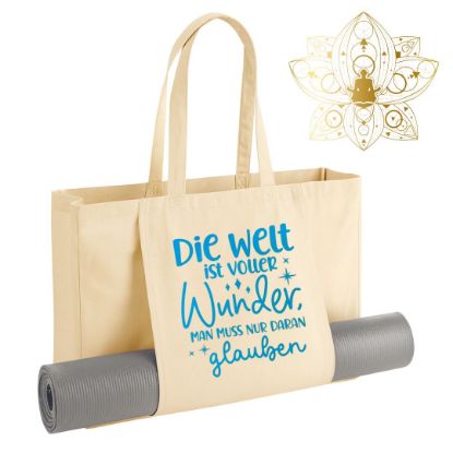 Show details for Motivations-Yogatasche aus Bio-Baumwolle Picture of Motivations-Yogatasche aus Bio-Baumwolle