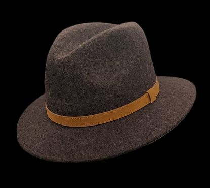 Bild von  Rollhut Anthrazit Mele